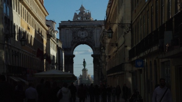 Łuk Triumfalny w Lizbonie Arco da Rua Augusta - przewodnik fotografie opis informacje zdjęcia
