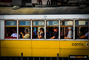 Tramwaje w Lizbonie Lisbonie Lizbona Tramwaje Fotografie Zdjęcia Przewodnik Informacje Praktyczne Trasa