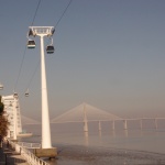 Lizbona Oriente Foto Zdjęcia Most Vasco da Gama w Lizbonie Architektura i zabytki turystyczne w Lizbonie