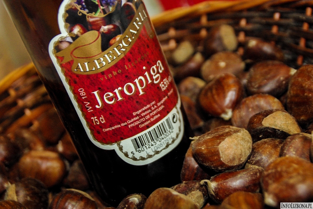 Jeropiga Geropiga Portugalia Wino Kasztany Likiery Kuchnia Portugalska