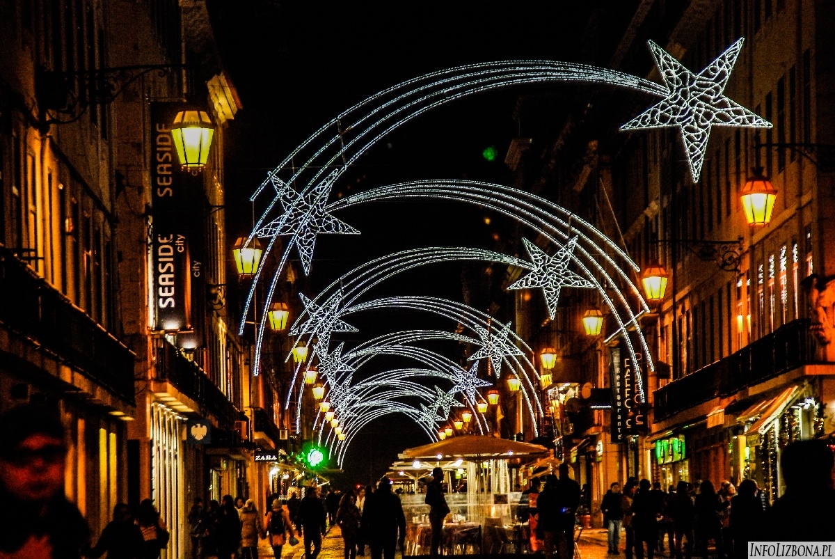 Foto Lizbona Portugalia Święta Boże Narodzenie 201 2015 Fotografie Lisbona Zdjęcia