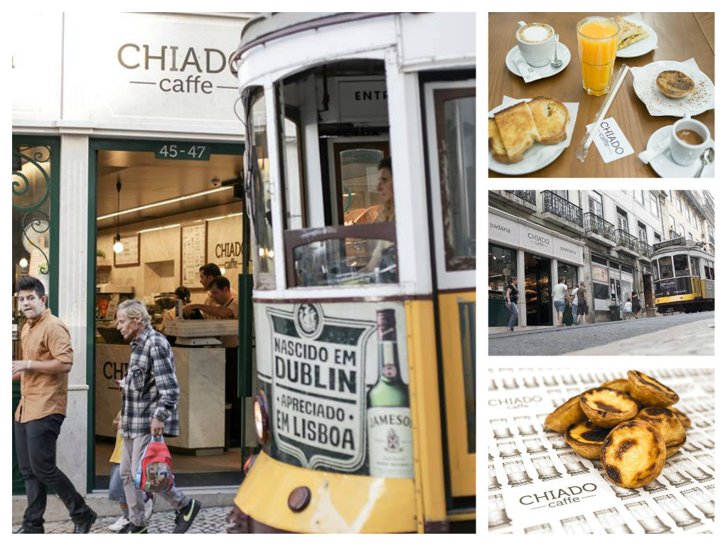 Chiado Cafe kawiarnia Lizbona Lisbon restauracje
