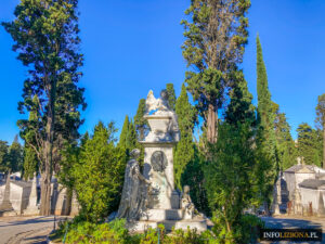 Cmentarz Przyjemności Prazeres Lizbona Lisbona Lisbon Cementario Nekropolia Miasto Umarłych Polski Przewodnik Portugalia Co Warto zobaczyć
