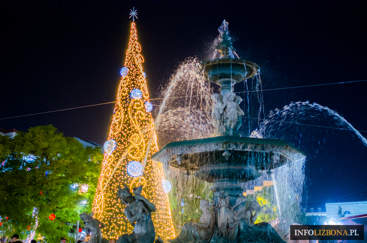 Lizbona Święta 2017 Boże Narodzenie Zdjęcia Fotografie Święta Bożego Narodzenie Ulice Place Ozdoby Tradycyja Zwyczaje Program Co Robić Przewodnik Lisbona Lisbon Natal Christmas
