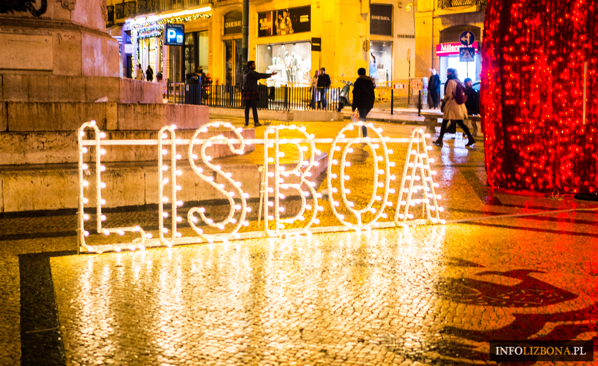 Lizbona Boże Narodzenie Święta 2018 w Lizbonie Nowy Rok 2019 Spacer po mieście przewodnik zwiedzanie Lisbona Portugalia Foto Zdjęcia Polecane Miejsce 