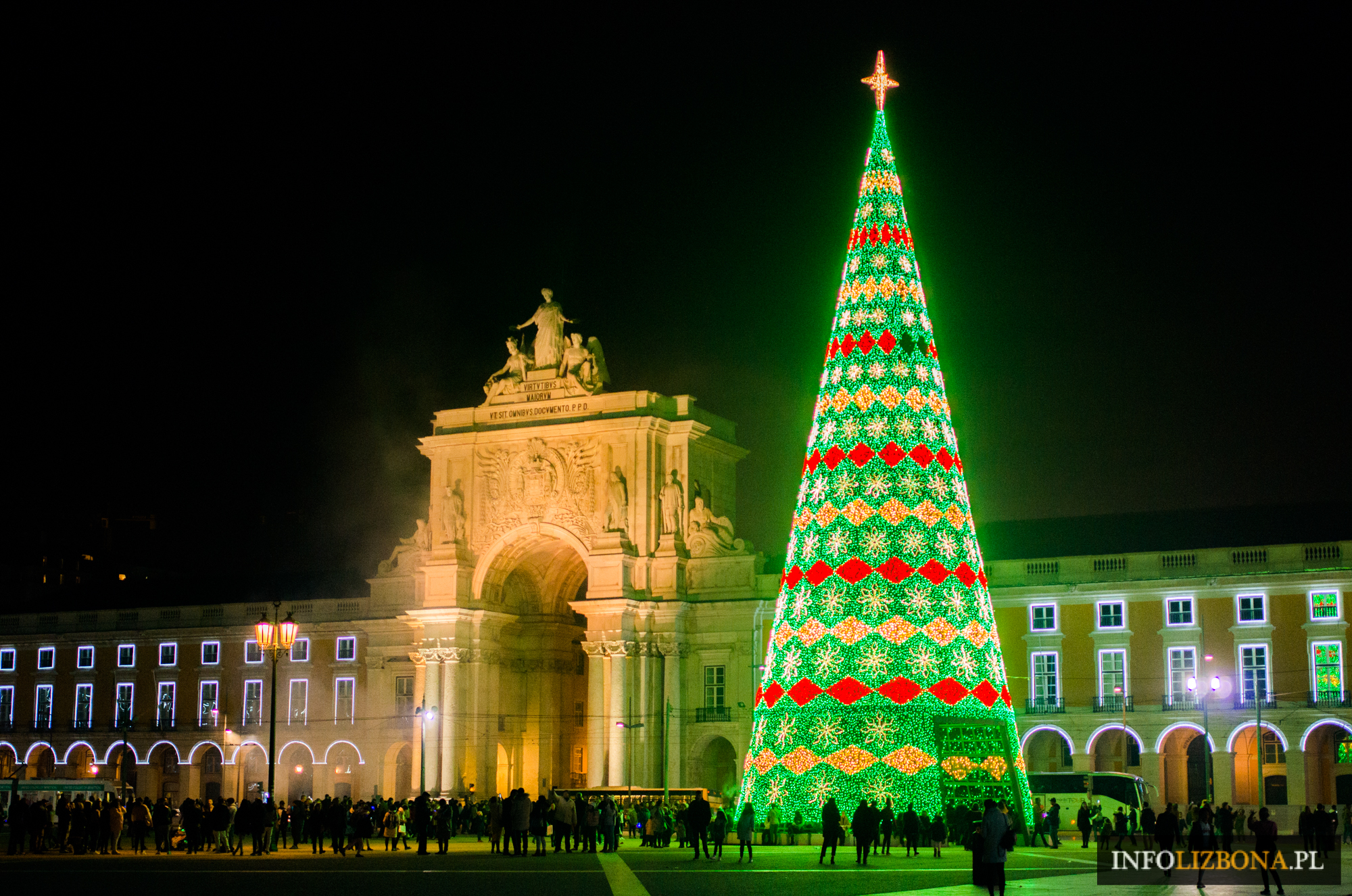 Święta Lizbona 2018 Boże Narodzenie Nowy Rok 2019 Przewodnik w Lizbonie Zwiedzanie Fotografie Foto Zdjęcia Co robić w Lizbonie Portugalii Wydarzenia Koncerty Specjalne Imprezy