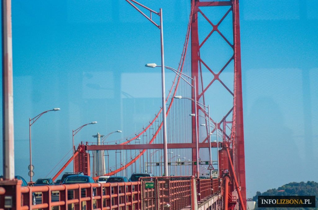 Lizbona Punkt Widokowy na Moście 25 Kwietnia w Lizbonie Centrum Interpretacyjne 7 Pilar Cena Bilet Dojazd Wstęp Zwiedzanie Ponte 25 de Abril Experiencia Pilar 7 Foto