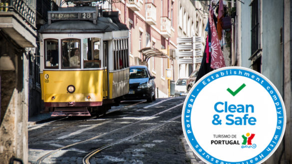 Portugalia Clean&Safe certyfikat bezpieczeństwa dla turystów turystyka w czasach wirusa Clean & Safe Portugal znak oznaczenia bezpieczeństwo wycieczki polski przewodnik po Lizbonie