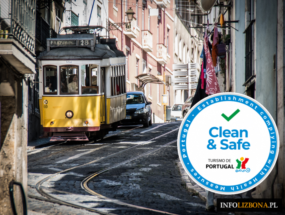 Portugalia Safe & Clean Certyfikat Bezpieczeństwa Specjalne Oznaczenie Znak Bezpiecznie i Czysto w Portugalii Safe&Clean Kto ma Firmy Hotele Restauracje Wycieczki Polski Przewodnik