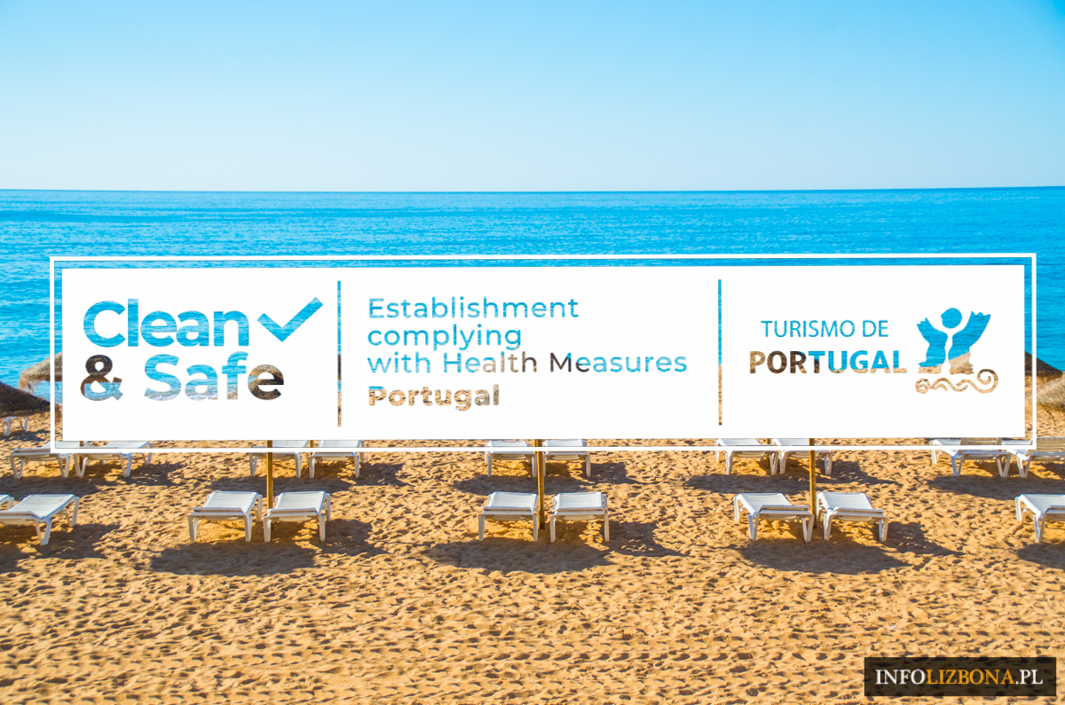 Safe Travels Portugalia 2020 Certyfikat Bezpieczeństwa Oznaczenia Znak Światowa Rada Podróży i Turystyki World Travel & Tourism Council Wakacje w Portugalii Lato 2020 Przewodnik 