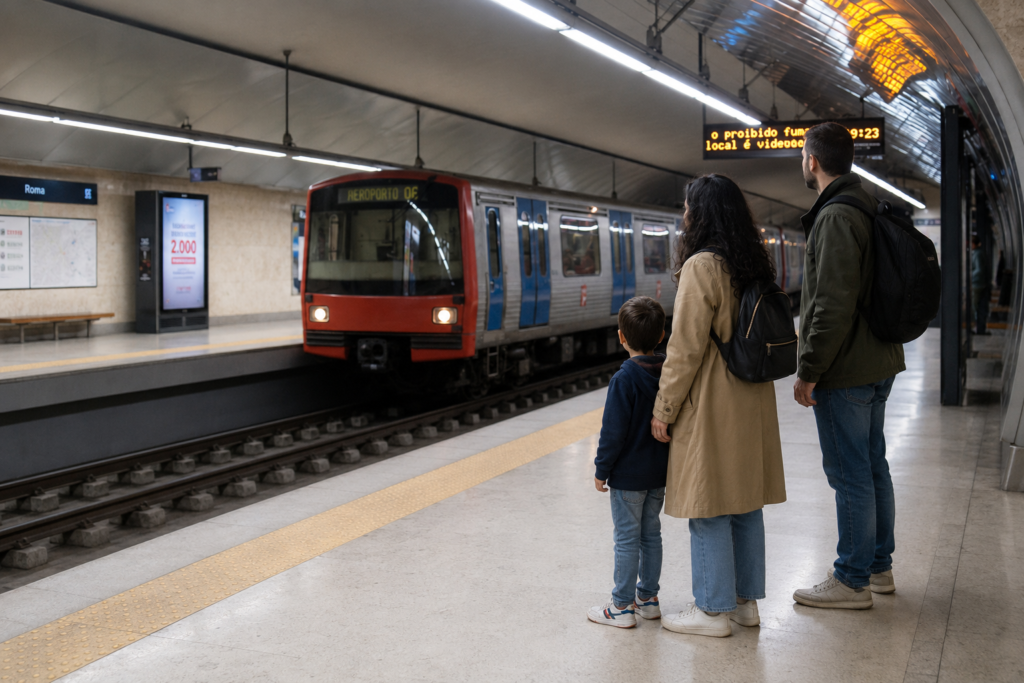 Metro w Lizbonie Lizbonie Lisboa Polski Przewodnik Lizbona Portugalia Zwiedzanie Podróżowanie Polskie Wycieczki Polska Przewodniczka Poradnik Informacje 2026 Bilety Rozkład Jazdy Foto