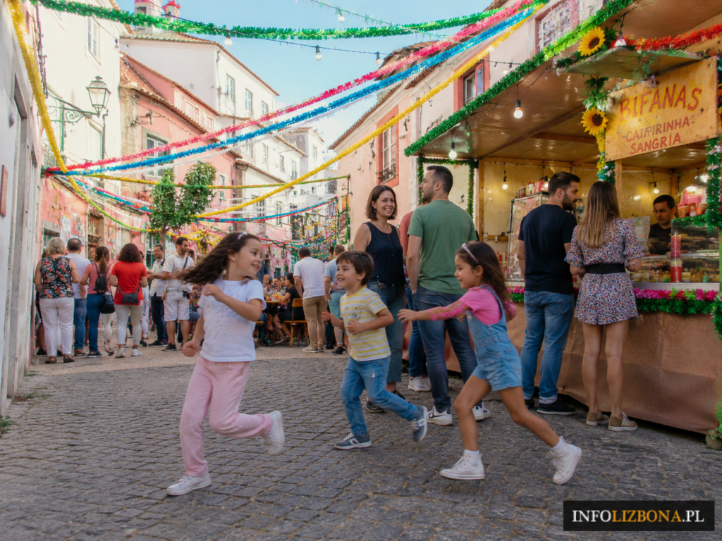 Festiwal sw Antoniego Lizbona Sardynki Santos Populares Noc w Lizbonie Polski Przewodnik Alfama