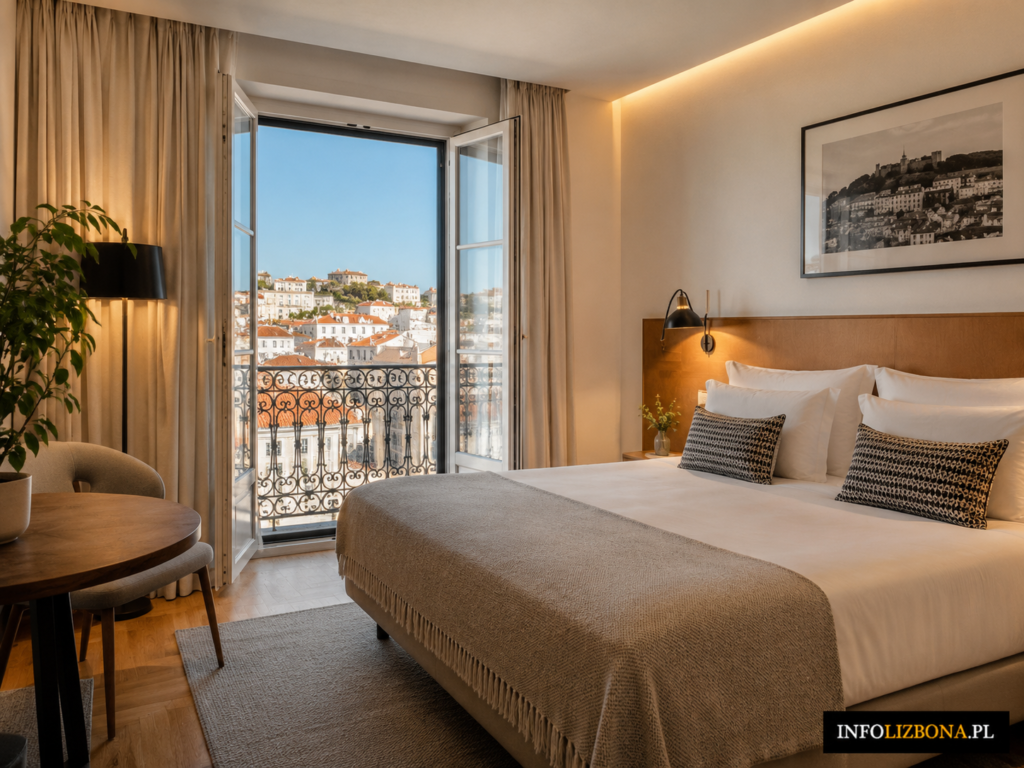 Polecane dzielnice w Lizbonie na nocleg Alfama Bairro Alto Baixa zwiedzanie Lizbony